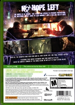 Xbox 360 Resident Evil 6 Back CoverThumbnail